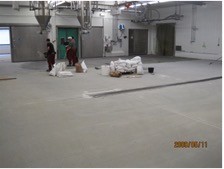 Lebensmittelproduktion (Kochbereiche):Verbundkonstruktion mit PU-Beton 12 mm